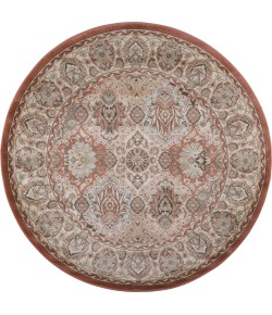 Radici USA Garda 3802/0024 Terracotta Rug 5 ft. 3 Round