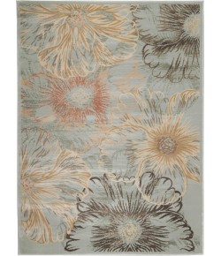 Radici USA Garda 3809/0010 Blue Rug 3 ft. 3 X 4 ft. 11 Rectangle