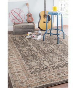 Radici USA Garda 3812/1014 Brown Rug 5 ft. 3 Round