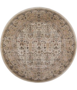 Radici USA Garda 3812/1024 Cream Rug 5 ft. 3 Round