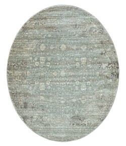 Radici USA Seriate 500/2004/Ltgreen 5'3 Round Rug
