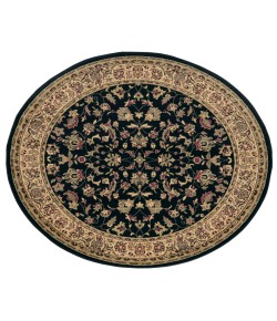 Radici USA Castello 953/1336/Black 5'3 Round Rug