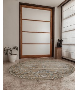 Radici Colosseo 3562/0014/Beige 5'3 Round Area Rug