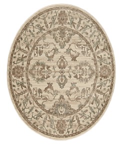 Radici USA Colosseo 3562/0024/Bone 5'3 Round Rug