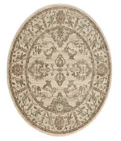 Radici Colosseo 3562/0024/Bone 5'3 Round Area Rug