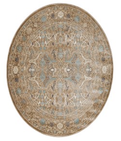 Radici Colosseo 3564/0014/Beige 5'3 Round Area Rug