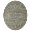 Radici USA Colosseo 3562/0054/Green 5'3 Round Rug