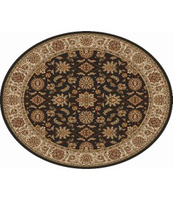 Radici Como 1592/1025/Brown 5'3 Round Area Rug