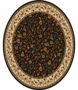 Radici Como 1593/1125/Brown 5'3 Round Area Rug