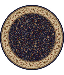 Radici Como 1593/1176/Navy 5'3 Round Area Rug