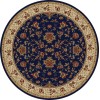 Radici USA Como 1597/1455/Navy 5'3 Round Rug