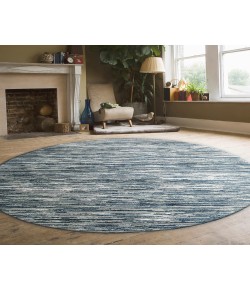 Radici Davide 1228/1025/Blue 5'3 Round Area Rug