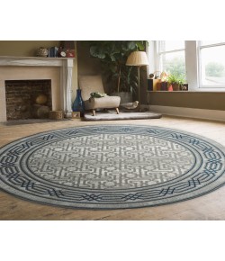 Radici USA Davide 1231/1026/Blue 7'10 Round Rug
