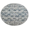 Radici USA Livigno 1243/1026/Blue 7'10" X 7'10" Round Rug