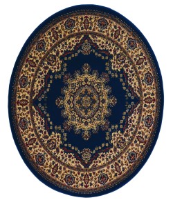 Radici Castello 1191/2245/Navy 5'3 Round Area Rug