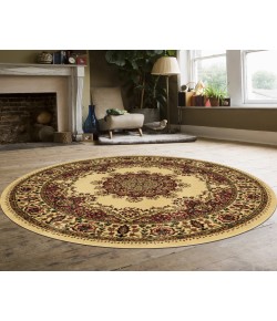 Radici Castello 1191/2225/Ivory 5'3 Round Area Rug