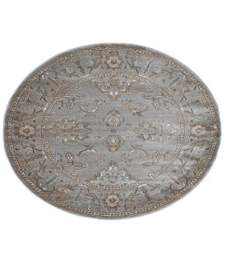 Radici Colosseo 3562/0034/Grey 5'3 Round Area Rug