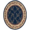 Radici USA Como 1590/4006/Navy 5'3 Round Rug