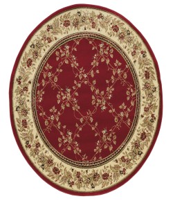 Radici Como 1590/1006/Red 5'3 Round Area Rug