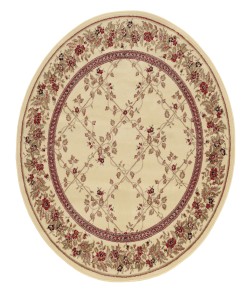 Radici Como 1590/2006/Ivory 5'3 Round Area Rug