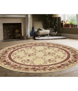 Radici Como 1590/2006/Ivory 5'3 Round Area Rug