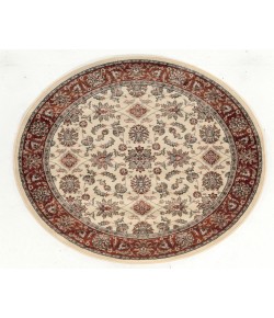 Radici Como 1592/1055/Ivory/Bric 5'3 Round Area Rug