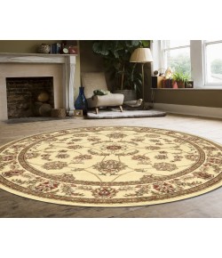 Radici Como 1596/1345/Ivory 5'3 Round Area Rug