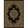 Radici USA Castello 1191/2254 Black Area Rug 2 ft. 2 X 7 ft. 7 Rectangle