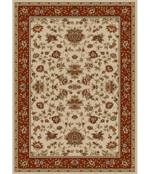 Como Radici USA 1597/1440/IVORY/BRIC Area Rug