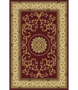 Radici USA Noble 1419/1330 Burgundy Area Rug 3 ft. 3 X 5 ft. 4 Rectangle