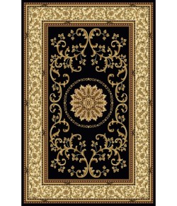 Radici USA Noble 1419/1323 Black Rug 7 ft. 9 X 11 ft. 6 Rectangle