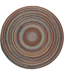 Rhody Astoria Greengrass AS22 4 ft. X 4 ft. Round Braided Rug
