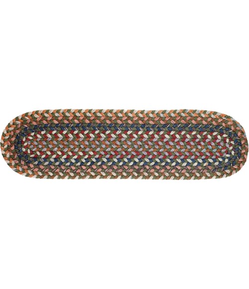 Rhody Astoria Greengrass AS22 8 in. X 28 in. Stair Tread Set-of-13 Rug