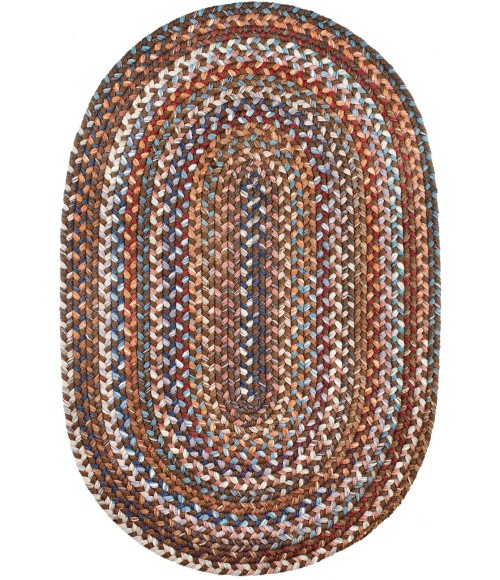 Rhody Astoria Walnut AS32 5 ft. X 8 ft. Oval Rug