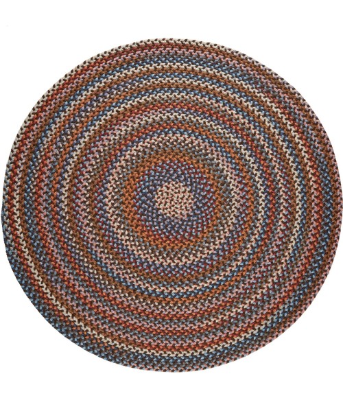Rhody Astoria Walnut AS32 4 ft. X 4 ft. Round Rug
