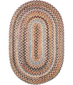 Rhody Astoria Wheat Field AS52 5 ft. X 8 ft. Oval Braided Rug