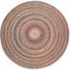 Rhody Astoria Wheat Field AS52 4 ft. X 4 ft. Round Braided Rug