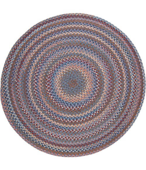 Rhody Astoria Blue Dragon AS92 4 ft. X 4 ft. Round Rug