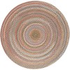 Rhody Bar Harbor Mocha BH37 10 ft. X 10 ft. Round Braided Rug