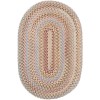 Rhody Bar Harbor Butterfield BH57 3 ft. X 5 ft. Oval Braided Rug