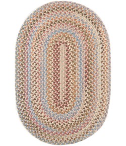Rhody Bar Harbor Butterfield BH57 2 ft. X 3 ft. Oval Braided Rug