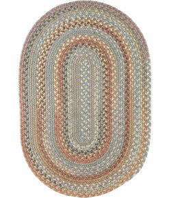 Rhody Bar Harbor Seaweed BH67 3 ft. X 5 ft. Oval Braided Rug