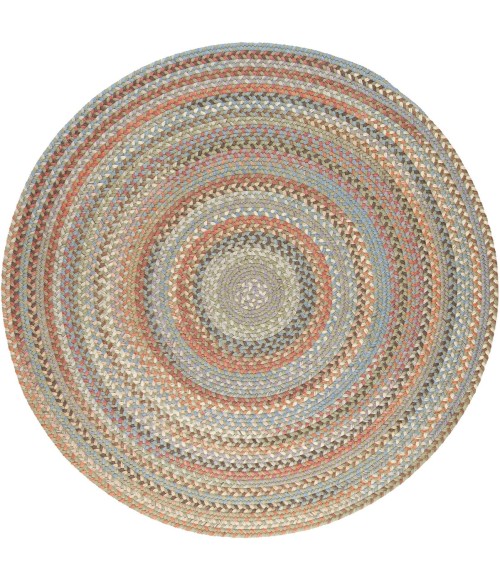 Rhody Bar Harbor Seaweed BH67 4 ft. X 4 ft. Round Rug
