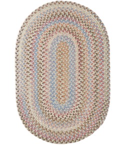 Rhody Bar Harbor Graphite BH87 3 ft. X 5 ft. Oval Braided Rug