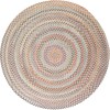 Rhody Bar Harbor Graphite BH87 10 ft. X 10 ft. Round Braided Rug