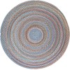 Rhody Bar Harbor Bluestone BH97 10 ft. X 10 ft. Round Braided Rug