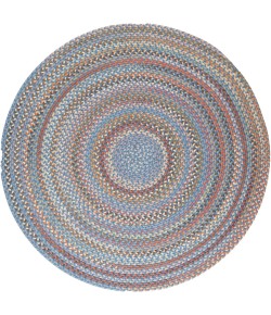 Rhody Bar Harbor Bluestone BH97 10 ft. X 10 ft. Round Braided Rug
