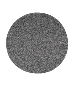 Rhody Elegance Frosty Black EG82 4 ft. X 4 ft. Round Braided Rug