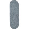 Rhody Elegance Dusty Blue EG92 2 ft. X 6 ft. Oval Runner Braided Rug