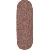 Rhody Elegance Earthy Terracotta EG42 2 ft. X 6 ft. Oval Runner Braided Rug